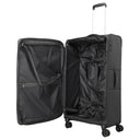 Travelite Cubis - 4-Rollen-Trolley 83 cm erw. (anthracite) - Ansicht 5