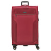 D&N Travel Line 9704 - 4-Wheel Trolley L 78 cm erw. (dark red)
