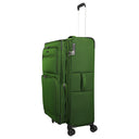 Travelite Cubis - 4-Rollen-Trolley 83 cm erw. (green) - Ansicht 9