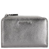 Coccinelle Metallic Soft - Wallet 6cc 13 cm (steel)