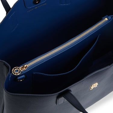 Tommy Hilfiger Icon Satchel - Henkeltasche 38 cm (space blue) - Ansicht 3