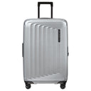 Samsonite Selection Nuon - 4-Rollen-Trolley 69 cm erw. (matt silver)