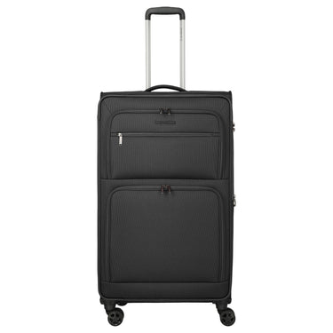 Travelite Cubis - 4-Rollen-Trolley 83 cm erw. (anthracite) - Ansicht 2