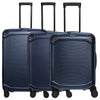 Travelite Millennium - 4-Rollen-Trolley Set 3tlg. erw. (navy)