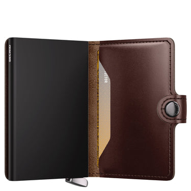 Secrid Dusk Miniwallet - Geldbörse 10.2 cm RFID (dark brown+) - Ansicht 4