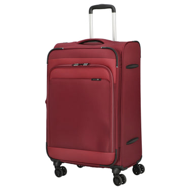 D&N Travel Line 9504 - 4-Rollen-Trolley M 67 cm erw. (dark red) - Ansicht 2