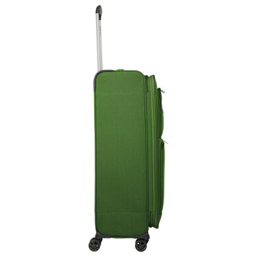 Travelite Cubis - 4-Rollen-Trolley 83 cm erw. (green) - Ansicht 6