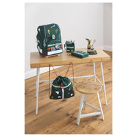 Lässig School Set Boxy Unique - Schulranzen Set 7tlg. (Dark Green Ocean Edition) - Ansicht 2