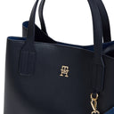 Tommy Hilfiger Icon Mini Satchel - Henkeltasche 28 cm (space blue) - Ansicht 4