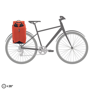 Ortlieb Vario Lite 22 Hinterradtasche - Rucksack 49 cm (rooibos) - Ansicht 11