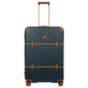 Brics Bellagio - 4-Wheel Trolley 76 cm erw. recycelt (blue/tan)