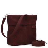 zwei Mademoiselle M8 - Schultertasche 25 cm (nubuk-bordeaux) - Ansicht 2