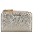 Coccinelle Metallic Soft - Geldbörse 6cc 13 cm (pale gold)