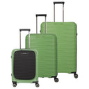Travelite Mooby - 4-Rollen-Trolley Set 3tlg. (grün) - Ansicht 2