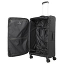 Travelite Cubis - 4-Rollen-Trolley 83 cm erw. (anthracite) - Ansicht 4