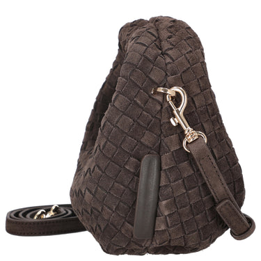 Les Visionnaires Greta Micro Weave Cozy - Umhängetasche 20 cm (dark brown) - Ansicht 3