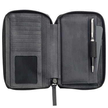 Leonhard Heyden Den Haag - Handytasche 8cc 18 cm (grau) - Ansicht 3