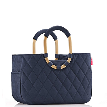 reisenthel loopshopper M / Shopper 40 cm (frame rhombus midnight gold) - Ansicht 2