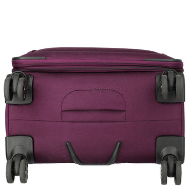 Travelite Cubis - 4-Rollen-Trolley Set 5tlg. (berry) - Ansicht 4