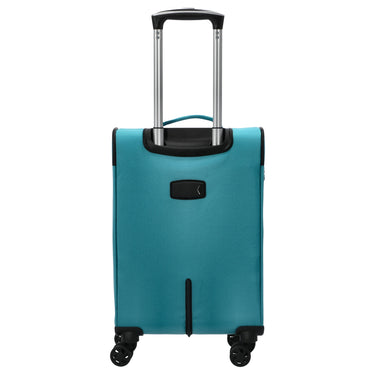 D&N Travel Line 6804 - 4-Rollen-Kabinentrolley S 55 cm (türkis, 55 cm) - Ansicht 4