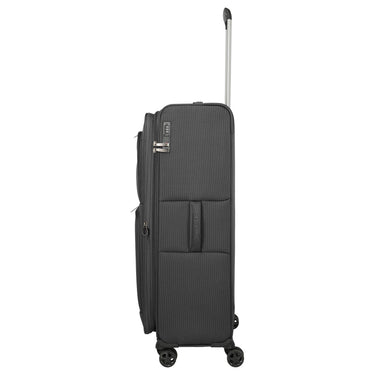 Travelite Cubis - 4-Rollen-Trolley 83 cm erw. (anthracite) - Ansicht 7