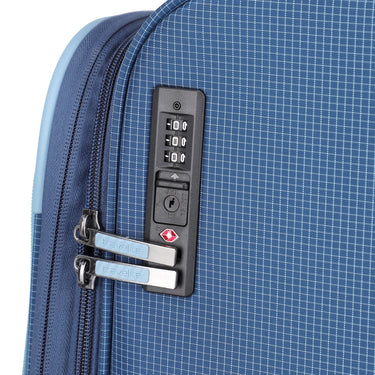 Travelite Corsiica - 4-Rollen-Trolley L 77 cm erw. (blue) - Ansicht 3