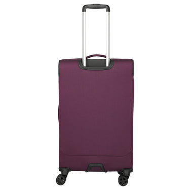 Travelite Cubis - 4-Rollen-Trolley 72 cm erw. (berry) - Ansicht 3