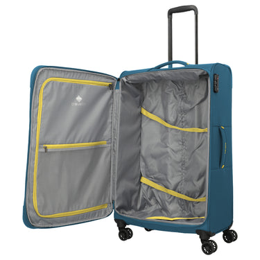 Travelite Umbria - 4-Rollen-Trolley-Set 3 tlg. (petrol) - Ansicht 9