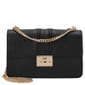 Seidenfelt Roros East-West - Umhängetasche 23 cm (black/gold)