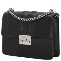 Seidenfelt Roros - Schultertasche 21 cm (black/silver) - Ansicht 2