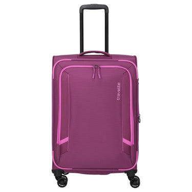 Travelite Corsiica - 4-Rollen-Trolley M 67 cm erw. (pink) - Ansicht 2