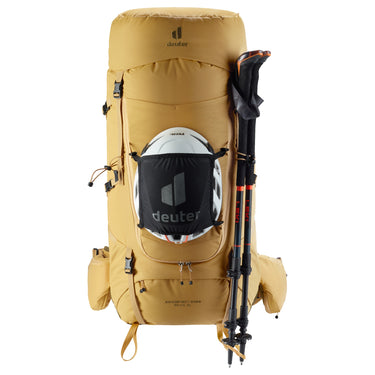 Deuter Aircontact Core 65 + 10 SL - Women's Trekkingrucksack 84 cm (savanna-nori) - Ansicht 10