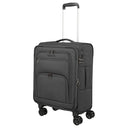 Travelite Cubis - 4-Rollen-Kabinentrolley 55 cm erw. (anthracite) - Ansicht 8