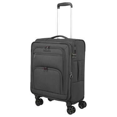 Travelite Cubis - 4-Rollen-Kabinentrolley 55 cm erw. (anthracite) - Ansicht 8