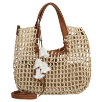 natural straw & desert brown