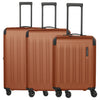 Travelite Dynamiic - 4-Wheel Trolley Set 3 pcs. L+M ext. (kupfer)