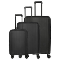 Travelite Skymate - 4-Rollen-Trolley Set 3tlg. erw. (black) - Ansicht 2