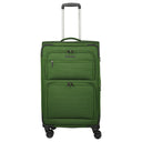 Travelite Cubis - 4-Rollen-Trolley 72 cm erw. (green)