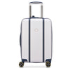Delsey Paris Cadence - 4-Rollen-Kabinentrolley 55 cm erw. (elfenbein/blau)