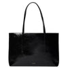 Calvin Klein Foil Logo Glossy Tote - Shopper 49 cm (black)