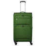 Travelite Cubis - 4-Rollen-Trolley 83 cm erw. (green)