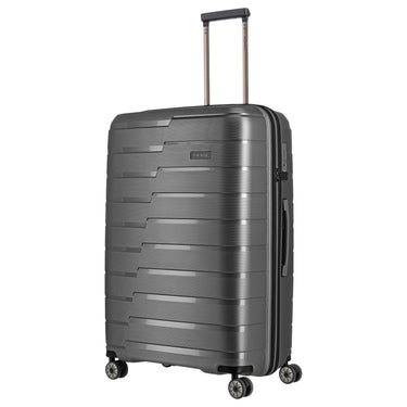 Travelite Air Base - 4-Rollen-Trolley Set 3tlg.  L/M/S Vortasche (anthracite) - Ansicht 3