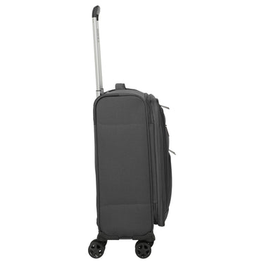 Travelite Cubis - 4-Rollen-Kabinentrolley 55 cm erw. (anthracite) - Ansicht 6