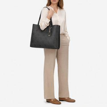 Guess Meridian ll - Shopper 36 cm (coal logo) - Ansicht 7