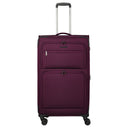 Travelite Cubis - 4-Rollen-Trolley 83 cm erw. (berry)