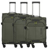 Travelite Briize - 4-Rollen Trolley Set 3tlg. S/M erw./L erw. (khaki)