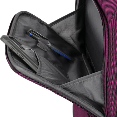 Travelite Cubis - 4-Rollen-Trolley Set 5tlg. (berry) - Ansicht 3