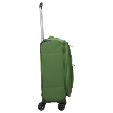 Travelite Cubis - 4-Rollen-Kabinentrolley 55 cm erw. (green) - Ansicht 6