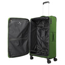 Travelite Cubis - 4-Rollen-Trolley 83 cm erw. (green) - Ansicht 4