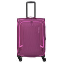 Travelite Corsiica - 4-Rollen-Trolley M 67 cm erw. (pink)